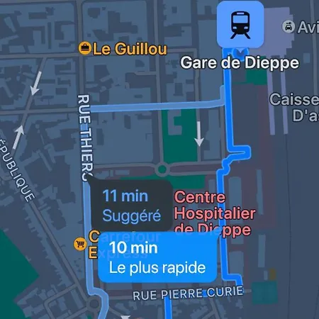 Le Rayon De Soleil - Grand & Lumineux - Plage Et Gare Dieppe Exterior photo